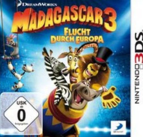 Nintendo 3ds madagascar - madagascar, 3