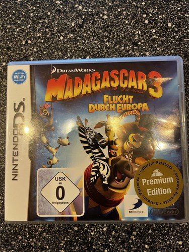 Nintendo madagascar 3 - ds,