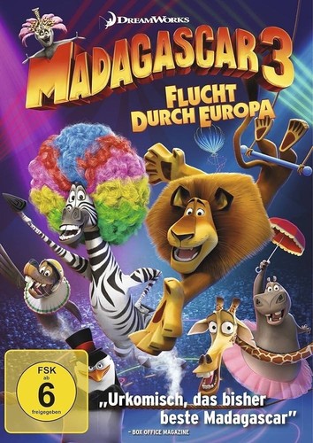 Dvd madagascar flucht - dvd,