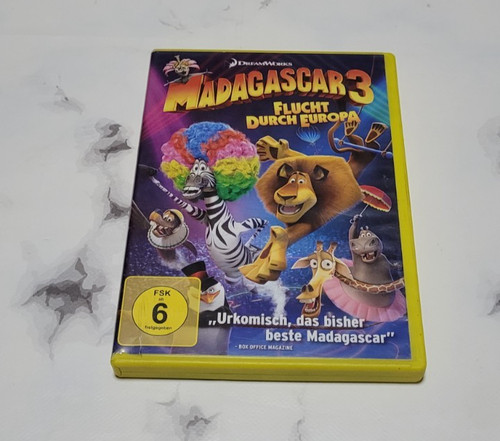 Dvd madagascar flucht - madagascar, 3: