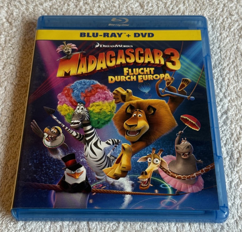 Blu ray madagascar flucht - madagascar, 3