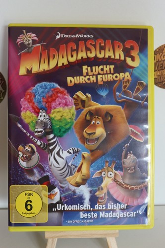 Dvd madagascar 3 - -,